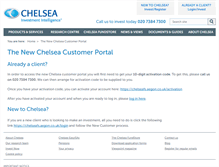 Tablet Screenshot of chelseafs.co.uk